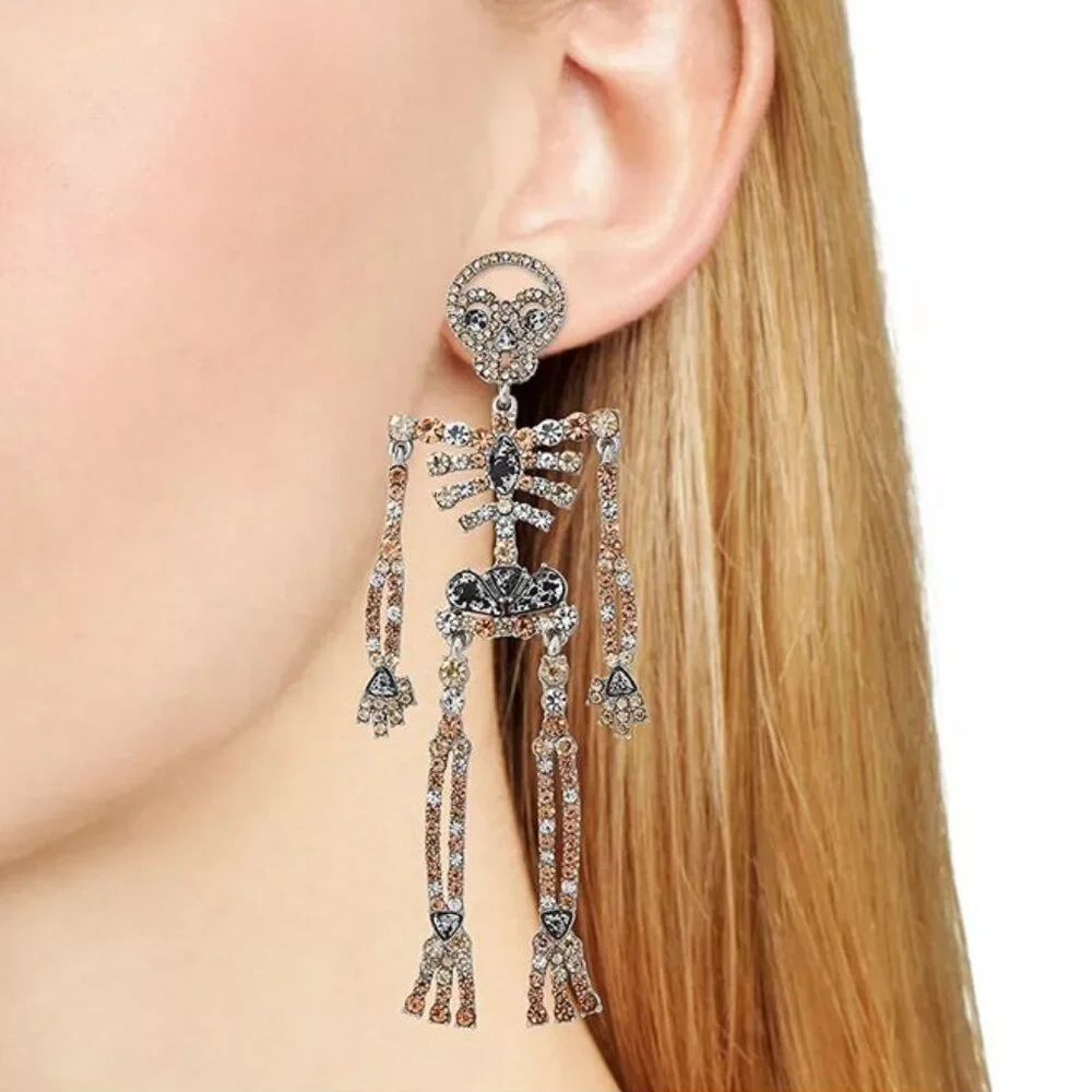 Baublebar Funny Bones Skeleton Earrings
